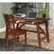 International Concepts Serendipity Desk with 2 Drawers and Chair, Espresso K581-OF-69-C10 - alternate 2